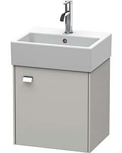 Duravit Brioso Duravit Brioso BR4050R1007 434x339mm, Betongrau Matt , door right, handle chrome