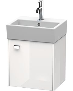 Duravit Brioso Waschtischunterschrank BR4050R1022 434x339mm, Weiß Hochglanz, Tür rechts, Griff Chrom