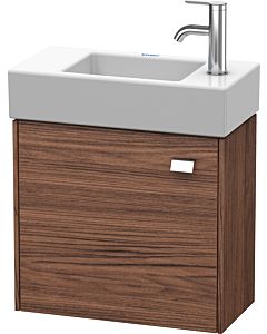 Duravit Brioso Waschtischunterbau BR4051L1021 484x239mm, Nussbaum Dunkel/Chrom, Tür links