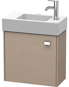 Duravit Brioso Waschtischunterbau BR4051L1075 484x239mm, Leinen, Tür links, Griff Chrom