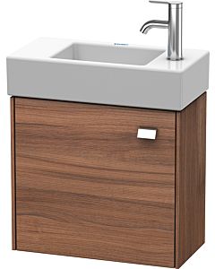 Duravit Brioso Waschtischunterbau BR4051L1079 484x239mm, Nussbaum Natur/Chrom, Tür links