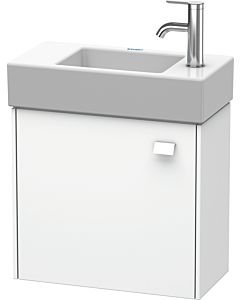 Duravit Brioso Waschtischunterbau BR4051L1818 484x239mm, Weiß Matt, Tür links