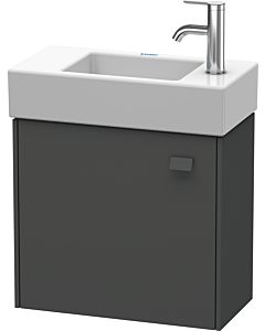 Duravit Brioso Waschtischunterbau BR4051L4949 484x239mm, Graphit Matt, Tür links