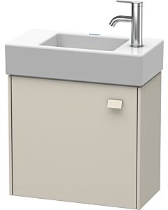 Duravit Brioso Waschtischunterbau BR4051L9191 484x239mm, Taupe, Tür links