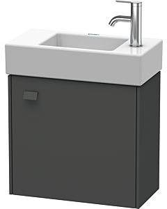 Duravit Brioso Waschtischunterbau BR4051R4949 484x239mm, Graphit Matt, Tür rechts