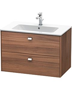 Duravit Brioso BR410201079 820x553 mm, Nussbaum Natur / chrome, 2 Nussbaum Natur