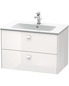 Duravit Brioso Waschtischunterbau BR410202222 820x553 mm, weiß Hochglanz, 2 Auszüge