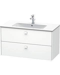 Duravit meuble sous-vasque Brioso BR410301818 1020x553 mm, Weiß Matt , 2 coulissants