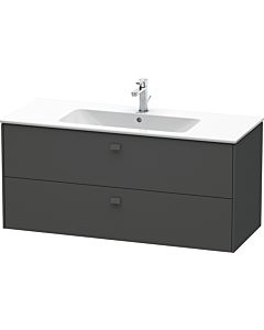 Duravit Brioso Duravit Brioso BR410404949 1220x553 mm, Graphit Matt , 2 pull-outs