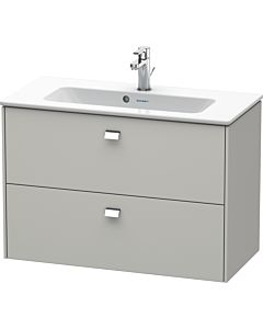 Duravit Brioso Duravit Brioso BR411101007 Compact 820x553 Betongrau Matt 2 Betongrau Matt chrome handle