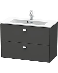 Duravit Brioso Duravit Brioso BR411101049 Compact 820x553 Graphit Matt , 2 Graphit Matt , chrome handle