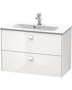 Duravit meuble sous-vasque Brioso BR411102222 Compact 820x553 mm, Weiß Hochglanz , 2 coulissants