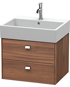 Duravit Brioso BR415301079 584x459mm, Nussbaum Natur / chrome, 2 Nussbaum Natur