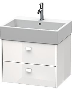 Duravit Brioso Waschtischunterschrank BR415302222 584x459mm, Weiß Hochglanz, 2 Auszüge