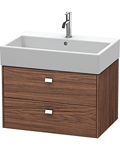 Duravit Brioso Duravit Brioso BR415401021 684x459mm, Nussbaum Dunkel / chrome, 2 pull-outs