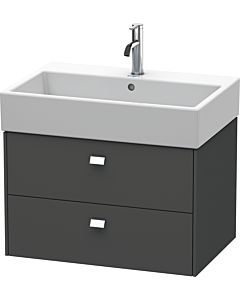 Duravit Brioso Duravit Brioso BR415401049 684x459mm, Graphit Matt , 2 Graphit Matt , chrome handle