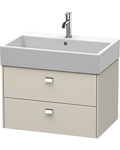 Duravit Brioso Duravit BR415401091 684x459mm, Taupe , 2 Taupe , poignée chromée