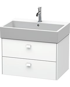 Duravit Brioso vanity unit BR415401818 684x459mm, Weiß Matt , 2 drawers