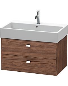 Duravit Brioso Duravit Brioso BR415501021 784x459mm, Nussbaum Dunkel / chrome, 2 pull-outs