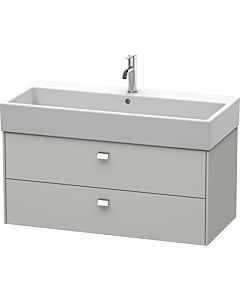 Duravit Brioso Duravit Brioso BR415601007 984x459mm, Betongrau Matt , 2 Betongrau Matt , chrome handle