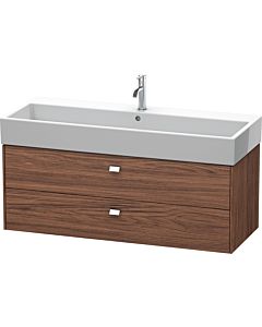 Duravit Brioso BR415701021 1184x459mm, Nussbaum Dunkel / chrome, 2 Nussbaum Dunkel