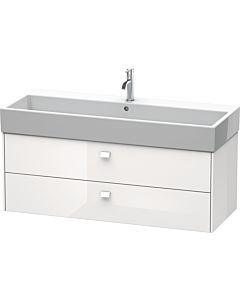 Duravit Brioso Waschtischunterbau BR415702222 1184x459mm, Weiß Hochglanz, 2 Auszüge