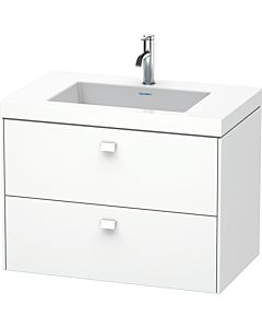 Duravit Brioso c-bonded washbasin with substructure BR4606O1818, 80x48cm, Weiß Matt , 2000 Hanloch