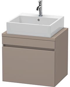Duravit DuraStyle vasque match0 DS530004343 60 x 47,8 cm, basalte mat, pour console, coulissant 2000
