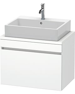 Duravit DuraStyle vasque DS530101818 70 x 47,8 cm, blanc mat, pour console, 2000 coulissant