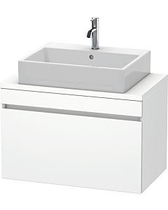Duravit DuraStyle vanity unit DS530201818 80 x 47.8 cm, matt white, for console, 2000 pull-out