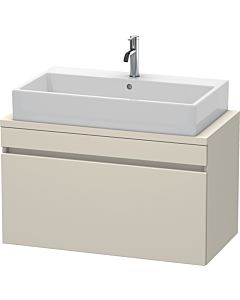 Duravit DuraStyle Waschtisch-Unterschrank DS530309191 90 x 47,8 cm, taupe, für Konsole, 1 Auszug