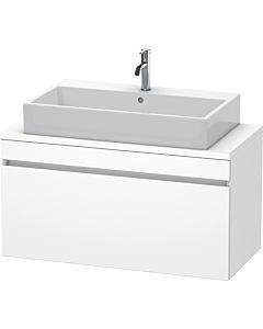 Duravit DuraStyle Waschtisch-Unterschrank DS530401818 100 x 47,8 cm, weiß matt, für Konsole, 1 Auszug