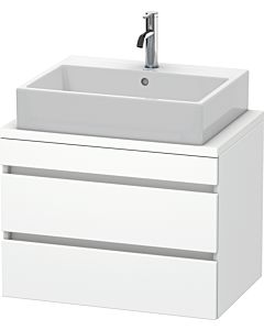 Duravit DuraStyle Waschtisch-Unterschrank DS530601818 70 x 47,8 cm, weiß matt, für Konsole, 2 Schubkästen