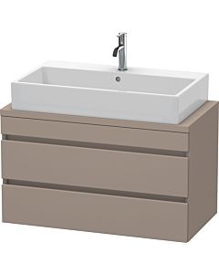 Duravit DuraStyle vasque DS530804343 90 x 47,8 cm, basalte mat, pour console, 2 tiroirs