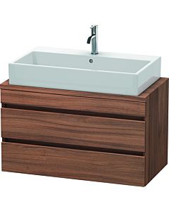 Duravit DuraStyle vanity unit DS530807979 90 x 47.8 cm, natural walnut, for console, 2 drawers