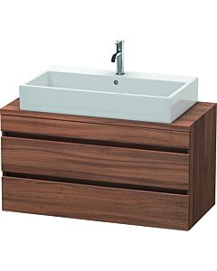 Duravit DuraStyle vanity unit DS530907979 100 x 47.8 cm, natural walnut, for console, 2 drawers