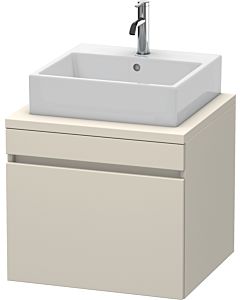 Duravit DuraStyle Waschtisch-Unterschrank DS531009191 60 x 54,8 cm, taupe, für Konsole, 1 Auszug