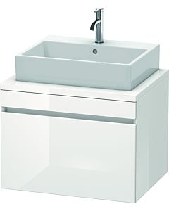 Duravit DuraStyle vasque DS531102222 70 x 54,8 cm, blanc brillant, pour console, 2000 coulissant