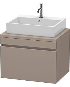Duravit DuraStyle vanity unit DS531104343 70 x 54.8 cm, basalt matt, for console, 2000 pull-out