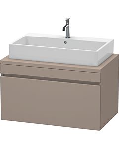 Duravit DuraStyle vasque match0 DS531304343 90 x 54,8 cm, basalte mat, pour console, coulissant 2000