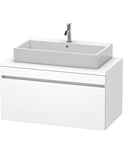Duravit DuraStyle vanity unit DS531401818 100 x 54.8 cm, matt white, for console, 2000 pull-out