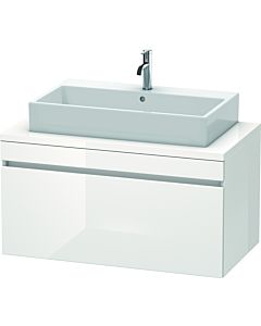 Duravit DuraStyle vasque DS531402222 100 x 54,8 cm, blanc brillant, pour console, 2000 coulissant