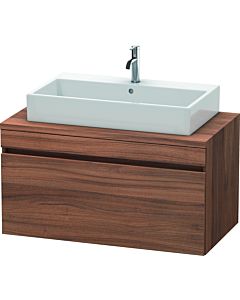 Duravit DuraStyle vasque match0 DS531407979 100 x 54,8 cm, noyer naturel, pour console, coulissant 2000