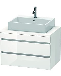 Duravit DuraStyle vasque DS531703535 80 x 54,8 cm, chêne terra, pour console, 2 tiroirs