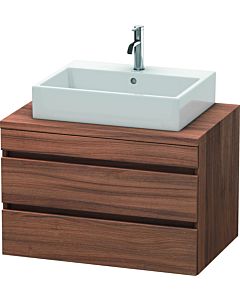 Duravit DuraStyle vanity unit DS531707979 80 x 54.8 cm, natural walnut, for console, 2 drawers