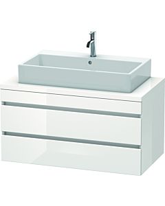 Duravit DuraStyle Waschtisch-Unterschrank DS531903535 100 x 54,8 cm, Eiche terra, für Konsole, 2 Schubkästen