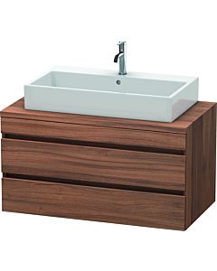 Duravit DuraStyle vanity unit DS531907979 100 x 54.8 cm, natural walnut, for console, 2 drawers