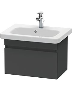 Duravit DuraStyle vasque match0 DS637904949 58 x 36,8 cm, graphite mat, coulissant 2000