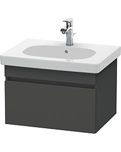 Duravit DuraStyle Waschtisch-Unterschrank DS638304949 60 x 45,3 cm, graphit matt, 1 Auszug, wandhängend