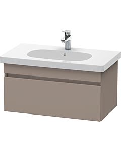 Duravit DuraStyle vanity unit DS638404343 80 x 45.3 cm, basalt matt, 2000 pull-out, wall-hung